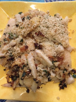 Panko Topped Dover Sole